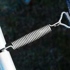 40 Pack 5.5 Inch Heavy Duty Trampoline Springs Replacement with T Hook