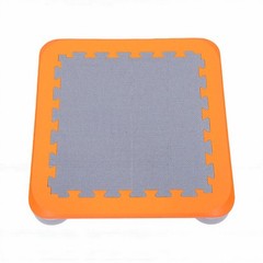 Orange Mini Trampoline For Kids Sensory Trampoline Bouncing Board With Non NPWD