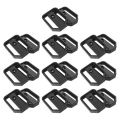 20Pcs Reusable Computer Case Riser Pad Anti Vibration Mini Pc Stand Plastic