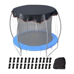 Easy Installation Universal Size Round Trampoline Cover Dustproof for Outdoor