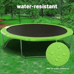 12′ 14′ 15′ Round Trampoline Safety Pad Replacement Frame Spring Green Cover
