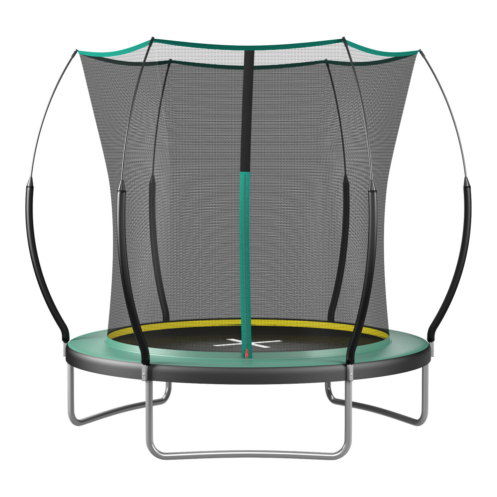 8FT Springfree No Gap Trampoline – Green