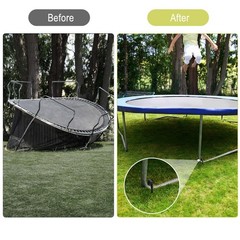 12 Pcs 12 Inch Trampoline Stakes: Trampoline Anchors High Wind Heavy Duty U S…