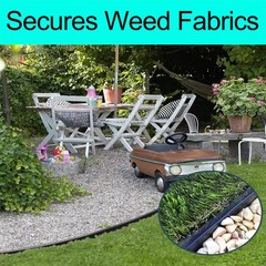 Heavy Rebar Trampoline Wind Stakes with Flat Welded Head,10’’x3’’x0.32’’ Wind…