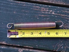 LOT OF 4 ~ Heavy Duty Trampoline Springs Stainless Steel 6-1/2″ NEW