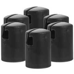 6Pcs Durable Trampoline Replacement Rod Covers Plastic Parts