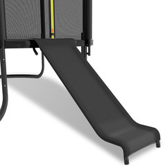 Trampoline Slide, 10FT 12FT 14FT 15FT 16FT Trampoline Universal Outdoor Slides,