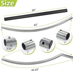 Trampoline Poles Replacement Skywalker Or Jumpzylla,Galvanized Trampoline
