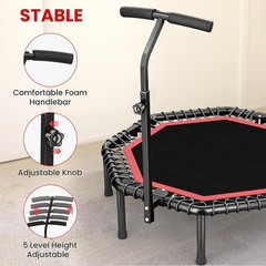 Fitness Rebounder Trampoline 50″ Octagonal Adults