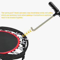 Trampoline Spring Pull Tool T Hook Puller Kit Heavy Duty Install Tool