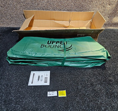 Upper Bounce Machrus Trampoline Super Spring Cover 8ft. Safety Pad,Green