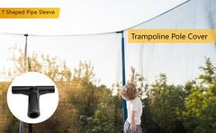 Jumping Bed Enclosure Pole Connecter Replace T Tube Trampoline Enclosure Pole