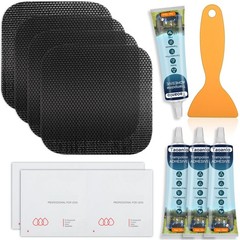 Trampoline Patch Repair Kit 4.1×4.1 Inch Square Patches Mat Tear Hole Fix