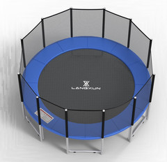 Universal Trampoline Safety Pad 8–16ft, Waterproof Spring Cover