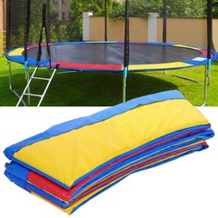 Safety Pad Spring Round Frame Pad Cover Replacement 12FT TrampolineMulti Color