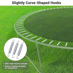 7″ Trampoline Replacement Springs Trampoline Parts Heavy Duty (Pack of 60)