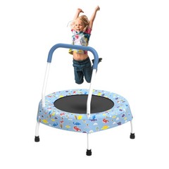 28inch Toddler Trampoline for Kids 1 Year Plus with Handle