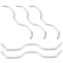 5Pcs Portable Trampoline Connectors Durable Metal Replacement Buckles Silver