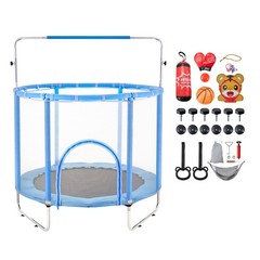Uimoso 55″ Trampoline for Kids Mini Toddler Trampoline with Net Indoor Outdoor