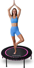 Leaps and Rebounds Fitness Trampoline, 40-Inch or 48-Inch |Adults and Kids Rebou
