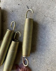 trampoline springs 5.5” in gold (pack Of 10)