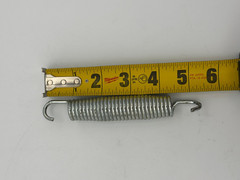 (64 Pcs) 5.5″ Trampoline Replacement Springs Heavy Duty Galvanized Steel Hook
