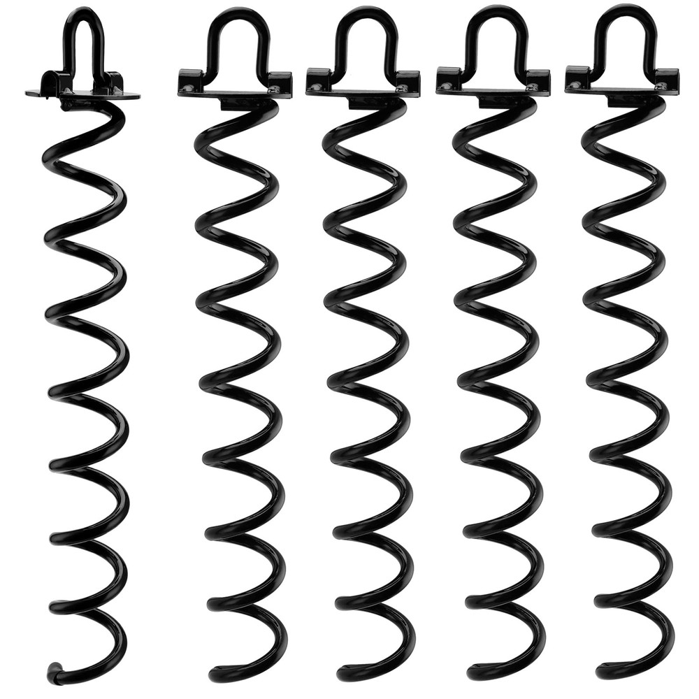 Spiral Ground Anchor, Shed Anchor, Heavy Duty, Trampoline Ground Nails, Tent Heri…