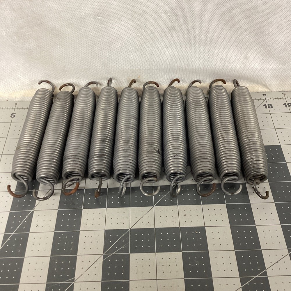 Premium Expansion Trampoline Springs 7” – Lot of 10 Galvanized