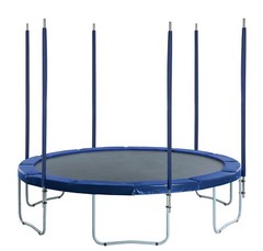Trampoline Replacement Safety Enclosure Poles & Hardware – Straight Pole Set