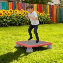 Kids Trampoline,Kids’ Bouncing Board,Balance&Bounce Kids’ Toy for Indoor/Outdoor