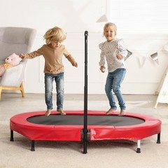 56″ Trampoline for Kids Foldable Mini Toddler Trampoline Indoor Outdoor