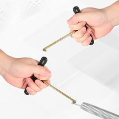 Trampolines Spring Pull Tool, 2 Pcs Spring Puller t Hook with Plastic Handle
