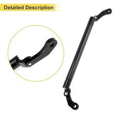 Motorcycle Balance Cross Bar Adjustable Motorbike Handlebars 10mm 0.39″ Black