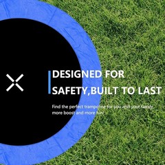 8FT 10FT 12FT 14 FT 15FT Trampoline with Safety Enclosure Net，Outdoor Trampol…