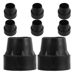 8Pcs Reusable Rubber Trampoline Tube Leg Caps with Pad for Daily Use Stability