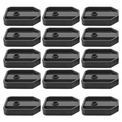 20Pcs Reusable Computer Case Riser Pad Anti Vibration Mini Pc Stand Plastic