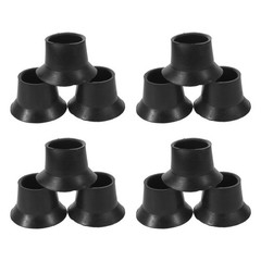 12pcs Trampoline Leg Pads: Anti Skid Rubber Floor Cushion Feet – Silent