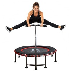 40/48″ Low-Impact Rebounder Trampoline for Adults with Bungee, 48 inch T-Bar