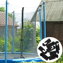 8-Pack Trampoline Pole Covers Heavy Duty Rod Caps for Trampoline Safety Net I…