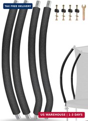 Trampoline Poles Replacement for Jumpzylla Trampoline Parts 2 Upper Enclosure…