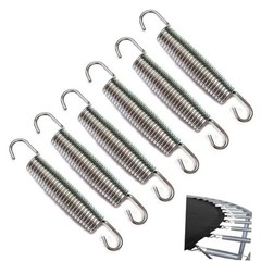 6 Pack Trampoline Springs Replacement 5.5 Inch Heavy Duty Stainless Steel