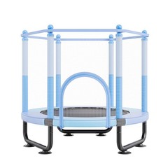 VEVOR 60″ Trampoline for Kids Mini Toddler Trampoline with Net Indoor Outdoor