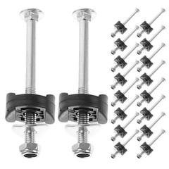 18Pcs Wear-Resistant Durable Trampoline Frame Screws for Easy Outdoor Repair