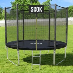 Trampoline for Kids,400LBS Outdoor Trampoline with Net-ASTM Approved Trampoli…