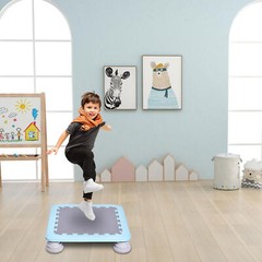 Kids Trampoline 26″ Rebound Mini Bouncing Bed For Toddlers Sensory Training Toy