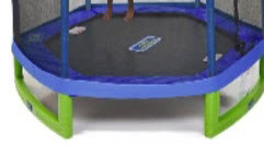 (Fits 7′) Hexagon -36 Ring Count-5.5″ Springs (Not Included) Mat/Pad Combo