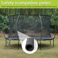 JIANBENKJ Trampoline Poles Replacement for Skywalker or Jumpzylla,Galvanized Tra