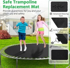 15FT Replacement Trampoline Mat，96 V RING 7″ SPRING