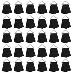Trampolines Triangle Buckle, 30Pcs & Iron Triangle Ring Buckle with Webbing