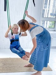 Jumper for adults. Inclusive Movement jumper straps for kids and adults with CP